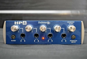 PreSonus HP4 - 4 Channel Headphone Distribution Amplifier - With Power Supply - Picture 1 of 9