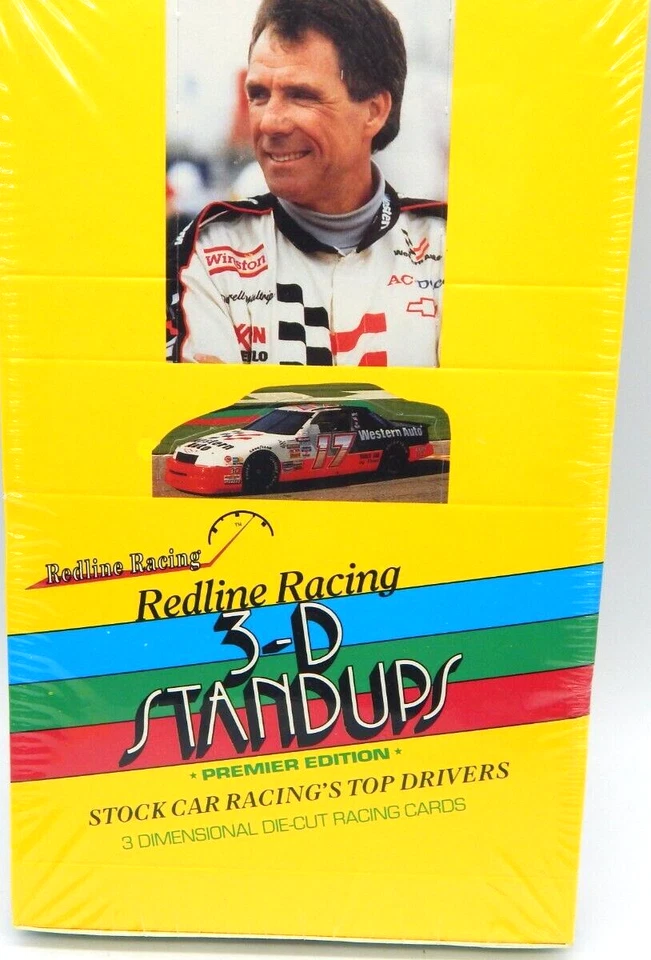 SEALED - Redline Racing 3-D Standups Nascar 38 Wax Pack Box Set (RTC407) - Image 1 of 4