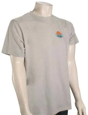 Camiseta RIP CURL Para Hombre S/S CAMISETA VACAY - Bone Marle - Mediana - NUEVA CON ETIQUETAS - ÚLTIMA Foto 1 de 2
