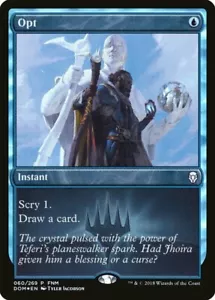 MTG - Opt (PRM-FNM) FOIL - Picture 1 of 1