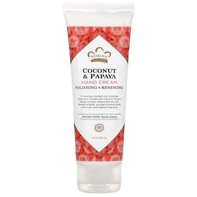 Nubian Heritage  Hand Cream Coconut & Papaya Squeeze 1 Each  4 Fl - Image 1 of 2