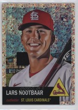 2022 Topps Chrome Platinum Anniversary /75 Lars Nootbaar #393 Rookie RC