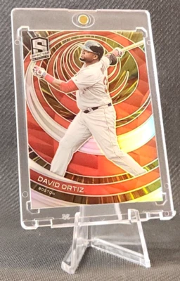 Panini Chronicles Spectra 2023 David Ortiz Hyper Prizm/50 Boston Red Sox Foto 1 de 4