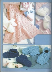 Wie man Freizeit Kunst Muster Hausschuhe Fäustlinge Booties afghanisches Kissen P22 strickt - Bild 1 von 6
