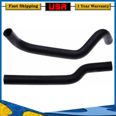 Par de puertas superiores inferiores manguera de refrigerante del radiador para Toyota Avalon 1997~2004 moldeada Foto 1 de 4
