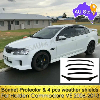 Weather Shield Window Visor & Bonnet Protector to suit Holden Commodore VE 06-13 - image 1 of 3
