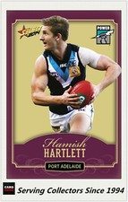 2014 SELECT AFL CHAMPIONS GOLD PARALLEL CARD CG154 HAMISH HARTLETT -PORT ADEL
