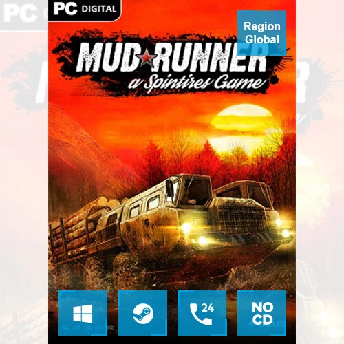 Spintires Mudrunner for PC Game Steam Key Region Free - Image 1 of 1
