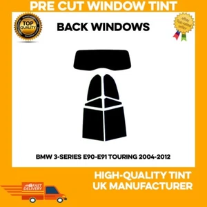 Pre Cut Window Tint 5% Limo for BMW 3-Series E91 Touring 2004-2012 - Picture 1 of 4
