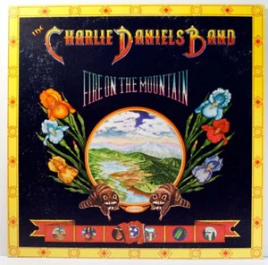 The Charlie Daniels Band Fire on the Mountain LP 1974 [Epc JE 34365] Gatefold - Imagen 1 de 6