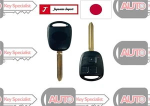 Genuine 2 Button Toyota Remote Key TOY43 Blade (Japanese Import) 03U09 - Picture 1 of 3