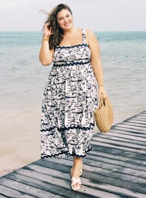 Maxi Vestido Torrid Belle Isle Nuevo con Etiquetas Nuevo 1X Foto 1 de 4