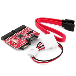 IDE TO Serial ATA SATA Interface Hard Drive HDD Adapter Converter W/ Cable - Picture 1 of 5