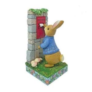 Beatrix Potter by Jim Shore Peter Rabbit Posting Letters Figurine 6012487