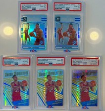 FIVE (5) Cards 2016 Panini Donruss Optic / Revolution Ben Simmons PSA 10  Rc