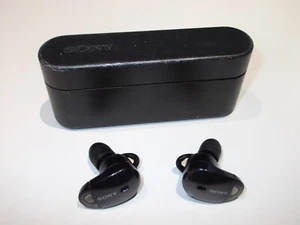 Sony WF 1000X Auriculares Bluetooth con Cancelación de Ruido Auriculares - Negros - Imagen 1 de 13