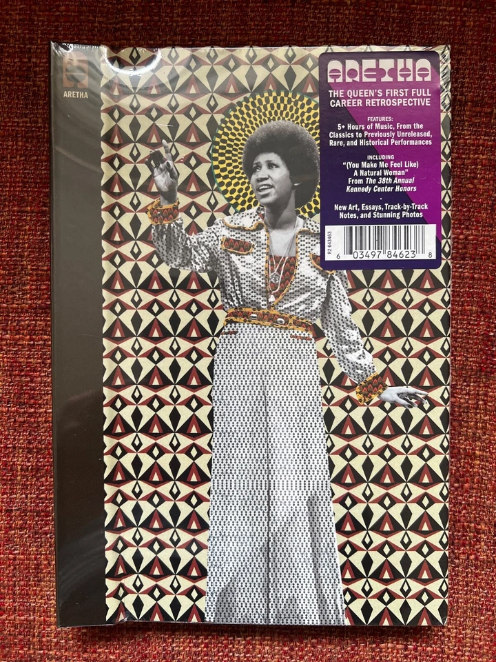 ARETHA BY ARETHA FRANKLIN [DELUXE 4 X CD BOOK PACKAGE] NEW & SEALED - Image 1 of 1