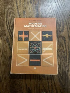 Vtg Modern Mathematics through discovery 1970 Silver Burdett Co General Learning - Picture 1 of 4