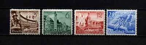 Deutsches Reich MNH ** 739-42 Leipzig Fair 1940 set - Picture 1 of 1