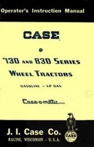 Estuche 730 740 741 742 743 830 840 841 842 843 Gas Tractor Propietario Operadores Manual - Imagen 1 de 1
