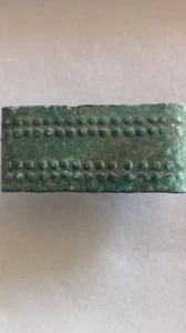 ANCIENT BRONZE ARTEFACT, ANCIENT PENDANT OR MOUNT, LION HEAD - Imagen 1 de 3