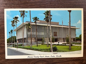 Marion County Court House, Ocala, Florida FL Chrome Postcard ~ Unposted - Picture 1 of 2