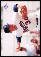 1992 Barry Colla Collection Promo Nolan Ryan Promo Texas Rangers #NNO