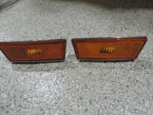 70 71 72 C3 Corvette LH/RH Amber Marker Lamps--GM #3973639/3973640--NOS--NCRS!! - Picture 1 of 8