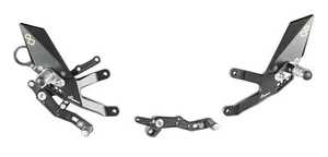 COMMANDES RECUL�ES LIGHTECH POUR BMW S 1000 R 2017 > 2020 NOIR FTRBM004W - Picture 1 of 2