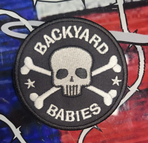 EMBROIDERED BACKYARD BABIES ROCK BAND PATCH (Please Read Ad)