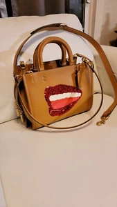 Coach X Tom Wesselmann Rogue 25 w/Glovetanned Leather In Light Camel NWT RT $895 - Picture 1 of 3