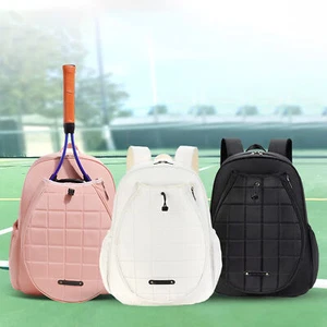 Kids Tennis Racket Backpack Adjustable Tennis Racket Bag Sports Shoe Protection - Picture 1 of 13