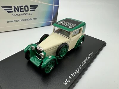 Neo 1/43 MG F Magma Saionette 1933 #323 - Image 1 of 4