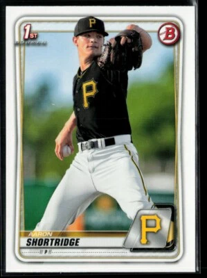 2020 Bowman Prospects #BP-9 Aaron Shortridge *1st Bowman* RC - Image 1 of 2