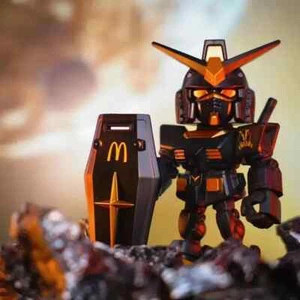 HOTMcdonald Gundam Figure Qmsv Rx-78-2 Ver Angus Mobile Suit Modellino - Foto 1 di 18