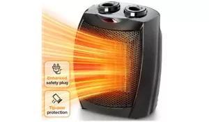 KISSAIR 750W/1500W Space Heater - ETL Certified - Picture 1 of 5