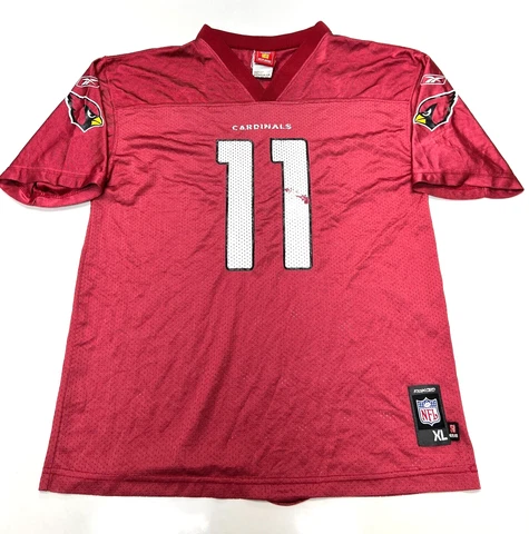 Reebok NFL Arizona Cardinals Jersey #11 Fitzgerald Women's XL Cover