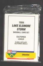 1994 ProCards / Fleer Team Set - Lake Elsinore Storm (Angels)