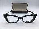 Just Cavalli JC0799 Women's Black Frame Demo Lens Cat Eye Eyeglasses 50MM