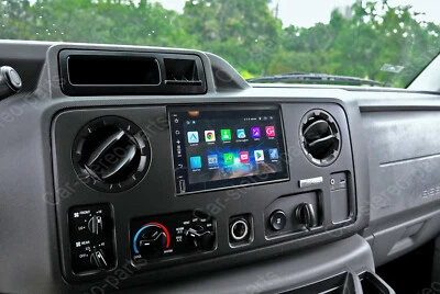 For 2009-2014 Ford E-250 E-350 Super Duty 7" Carplay Radio Android 13 Navigation - Image 1 of 4