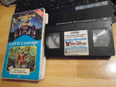 RARE OOP Wonderful World of DISNEY VHS video Call it Courage DON HO Boy & Eagle - Image 1 of 2
