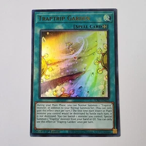 Traptrip Garden - SDBT-EN023 - Ultra Rare - NM - 1st Ed - - Yugioh - Picture 1 of 3