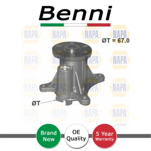 Water Pump Benni Fits Citroen C5 2009-2014 Peugeot 407 2009-2010 3.0 HDi 1201K5 - Picture 1 of 2