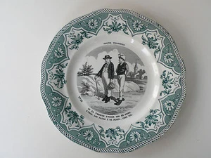 ANCIENNE ASSIETTE DE CREIL ET MONTEREAU - "PROPOS VILLAGEOIS" N° 10 - Imagen 1 de 1