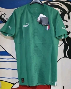 MAGLIA ITALIA GK DONNARUMMA NO MATCH WORN PLAYER XL RINASCIMENTO ULTRAWEAVE. - Foto 1 di 16