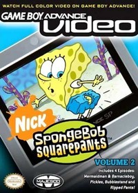 Game Boy Advance Video: SpongeBob SquarePants, Vol. 2 - Game Boy Advance Game