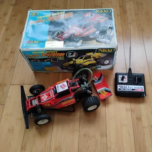 Nikko Frame Buggy - Turbo Panther 2 1986 - C/w box - Spares or repairs - Imagen 1 de 15