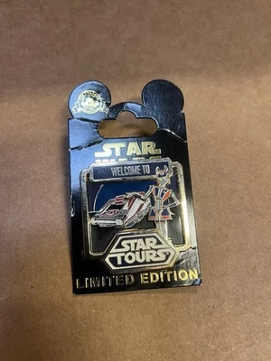 Prendedor Parques Disney Bienvenido a Star Tours LE 1000 Foto 1 de 4