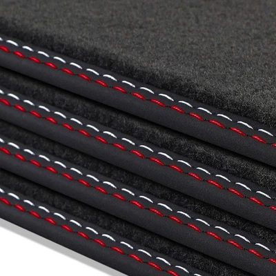 For Audi A6 S6 RS6 C6 2004-2011 luxury Carpet Velour Car Floor Mats Liners - Image 1 of 4