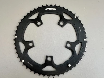 FSA Chainring 50T 5 bolt alloy 110BCD outer Black N10/11 - Image 1 of 4